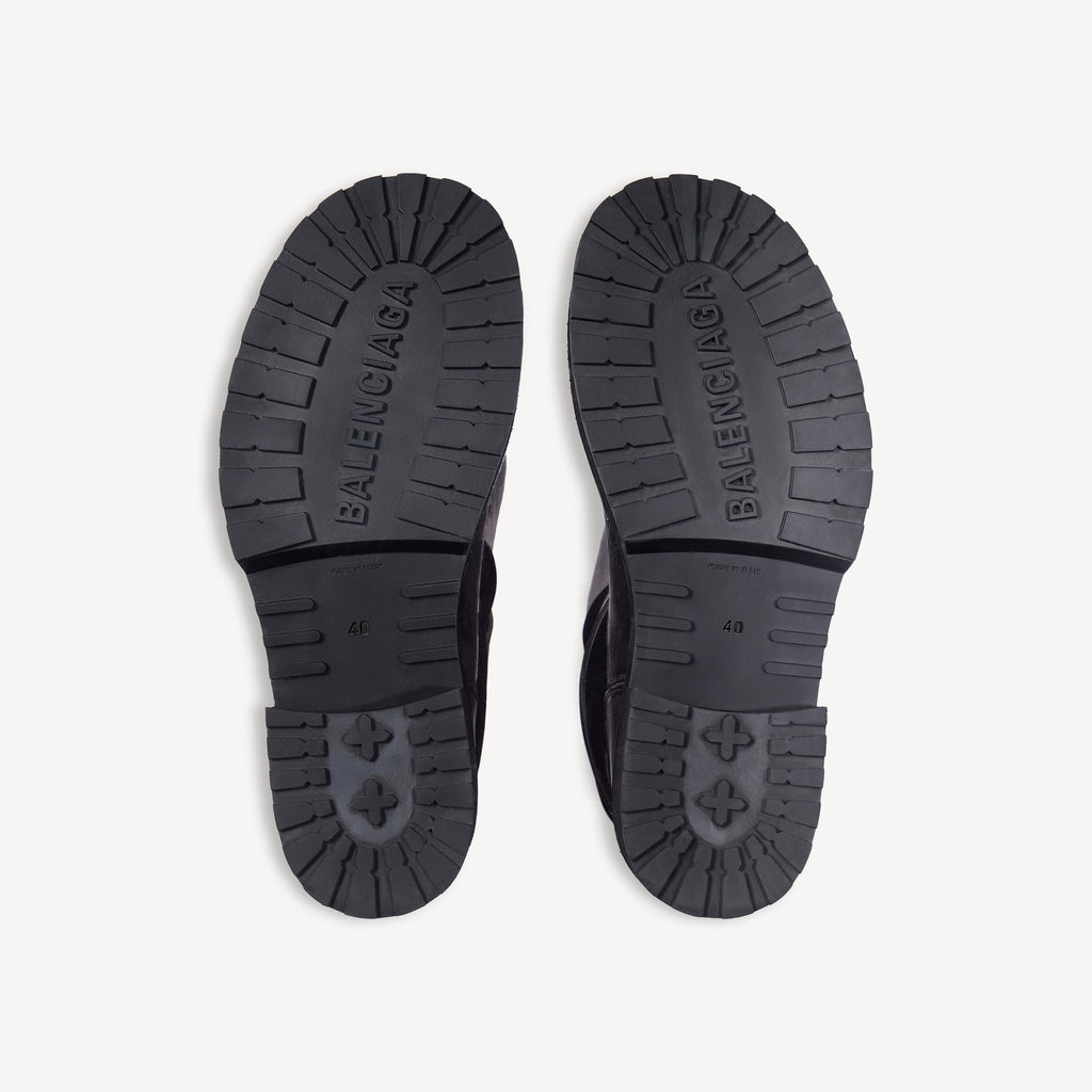 BALENCIAGA HIGH VENOM BOOT IN BLACK