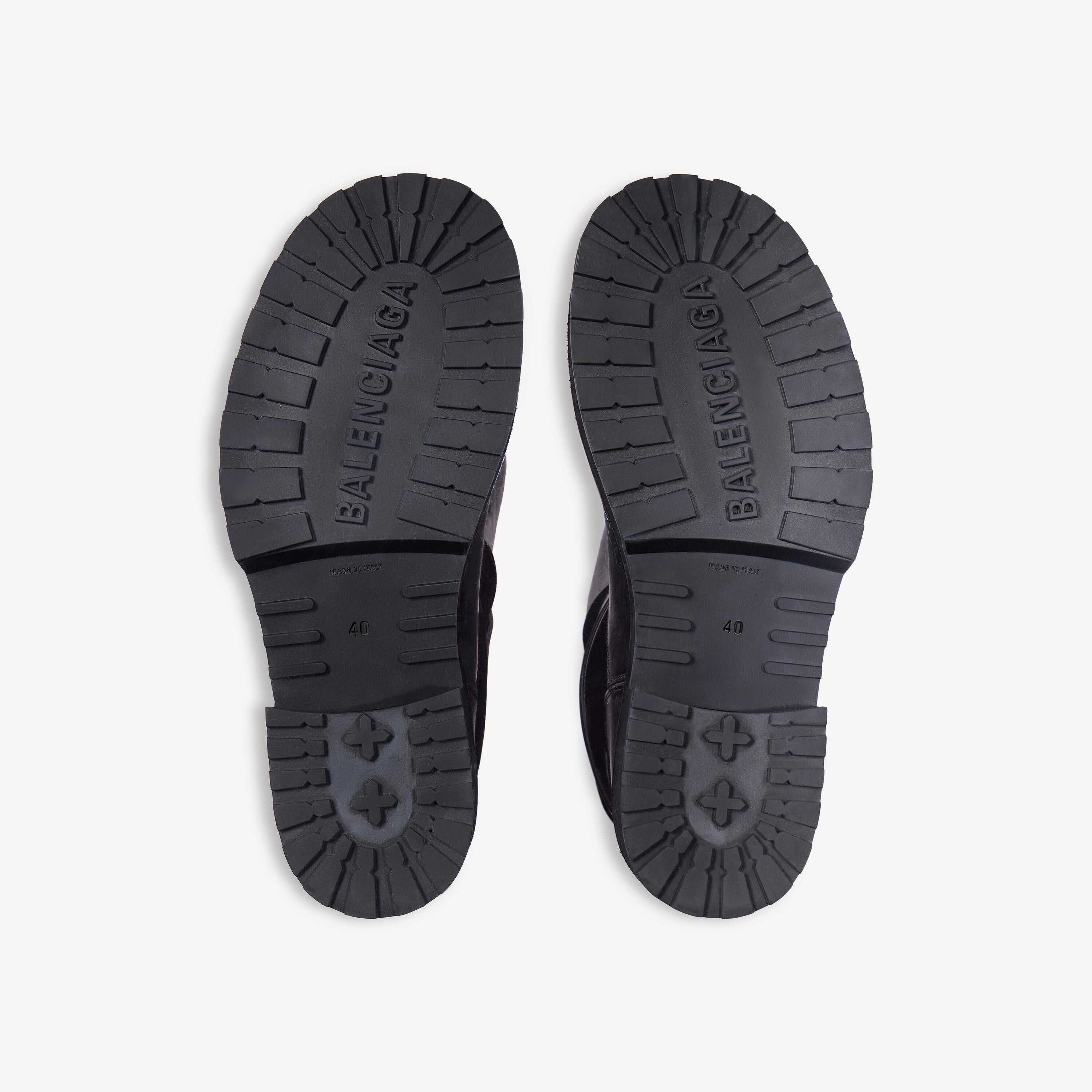 BALENCIAGA HIGH VENOM BOOT IN BLACK