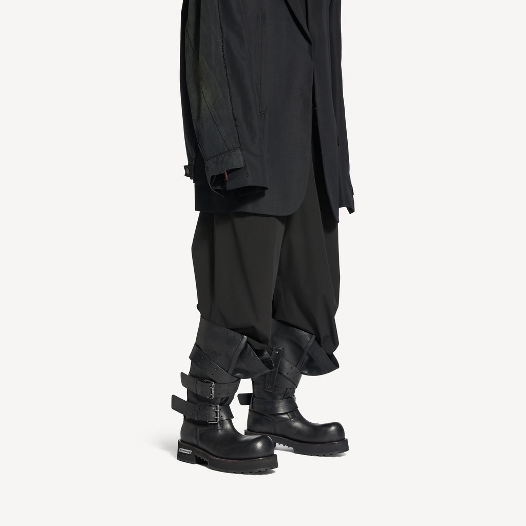 BALENCIAGA HIGH VENOM BOOT IN BLACK