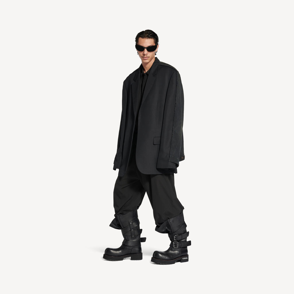 BALENCIAGA HIGH VENOM BOOT IN BLACK