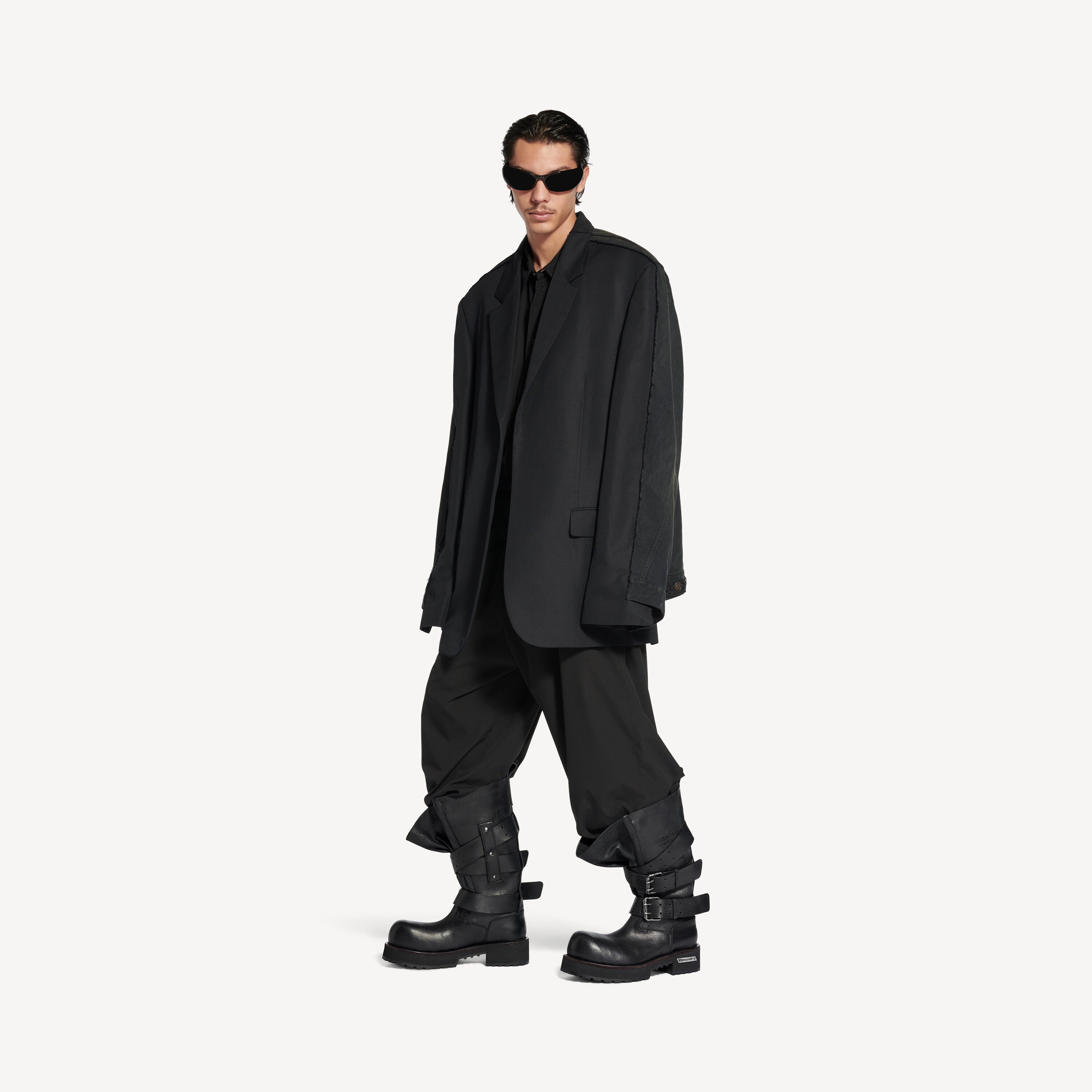 BALENCIAGA HIGH VENOM BOOT IN BLACK