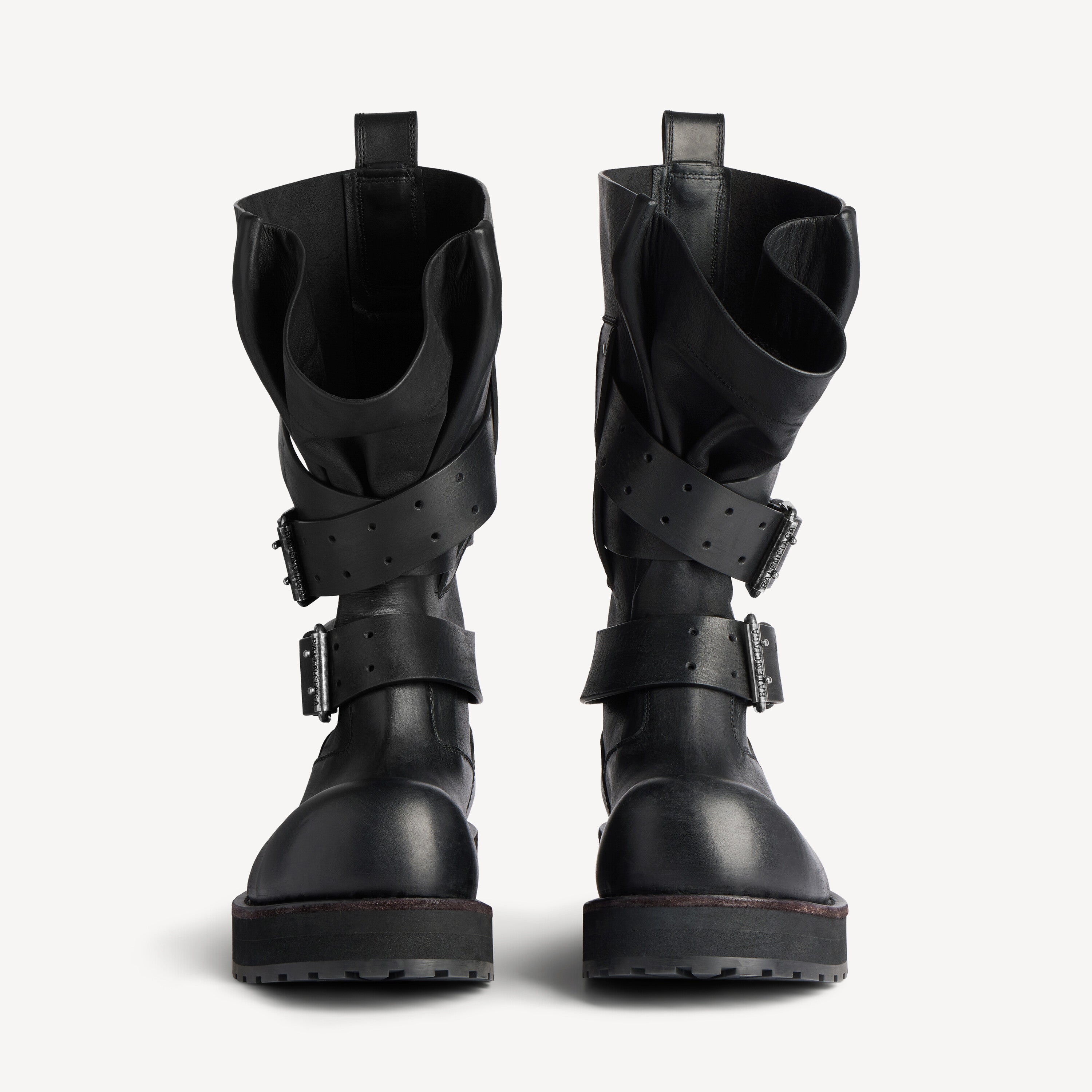 BALENCIAGA HIGH VENOM BOOT IN BLACK