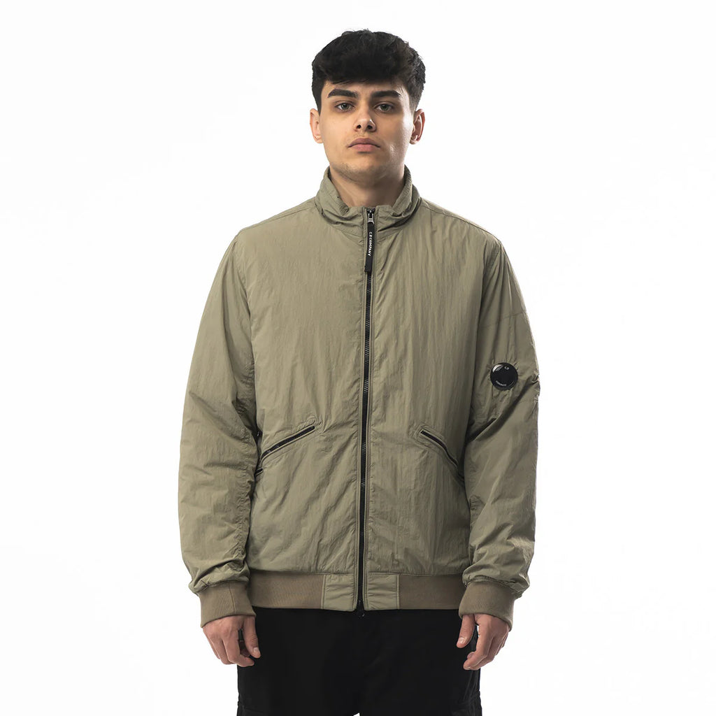 C.P. COMPANY CHROME-R JACKET IN KHAKI