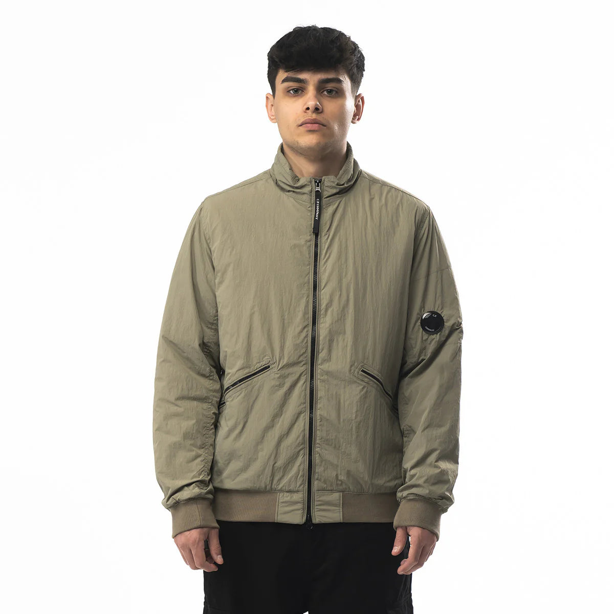 C.P. COMPANY CHROME-R JACKET IN KHAKI