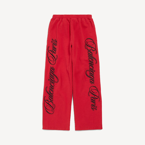 BALENCIAGA CURSIVE BAGGY PANTS