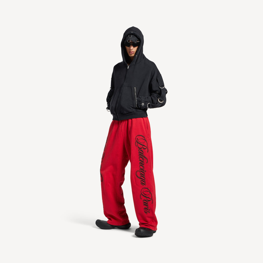 BALENCIAGA CURSIVE BAGGY PANTS