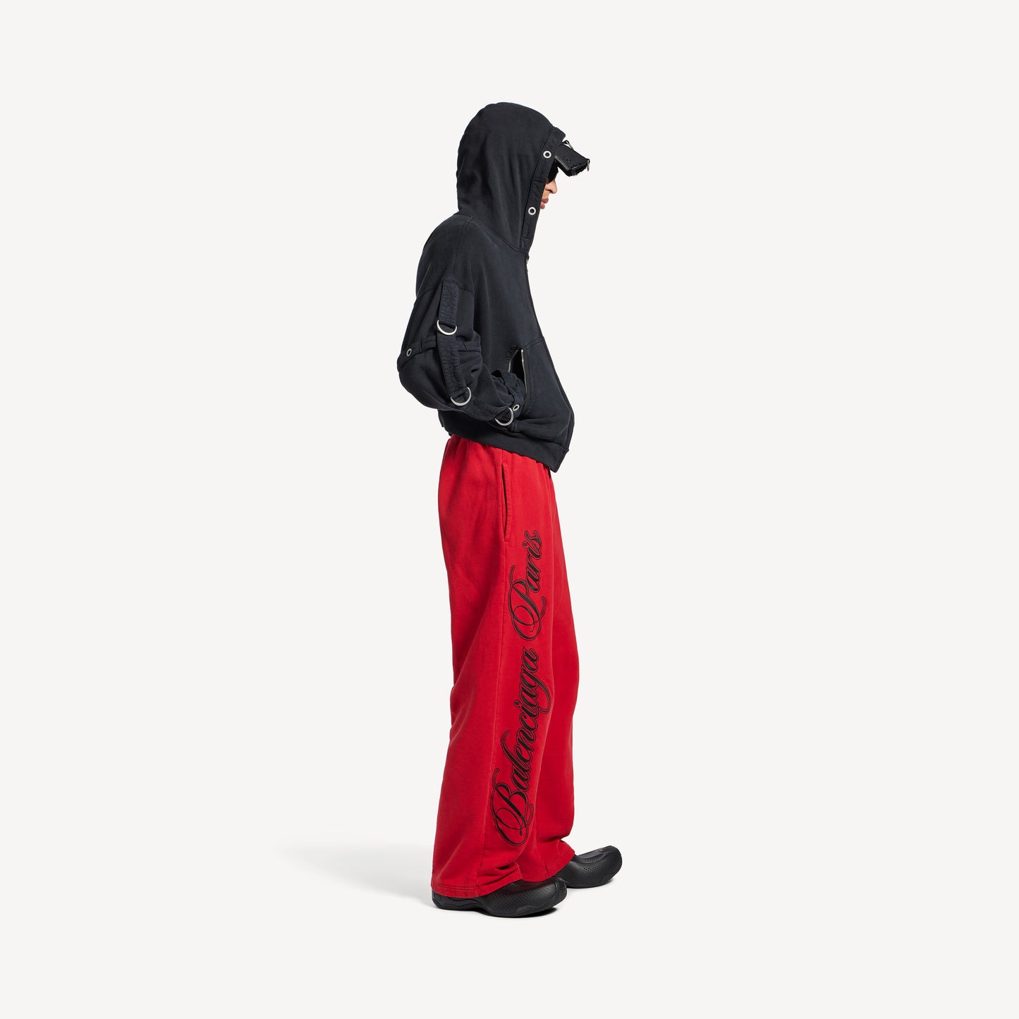 BALENCIAGA CURSIVE BAGGY PANTS