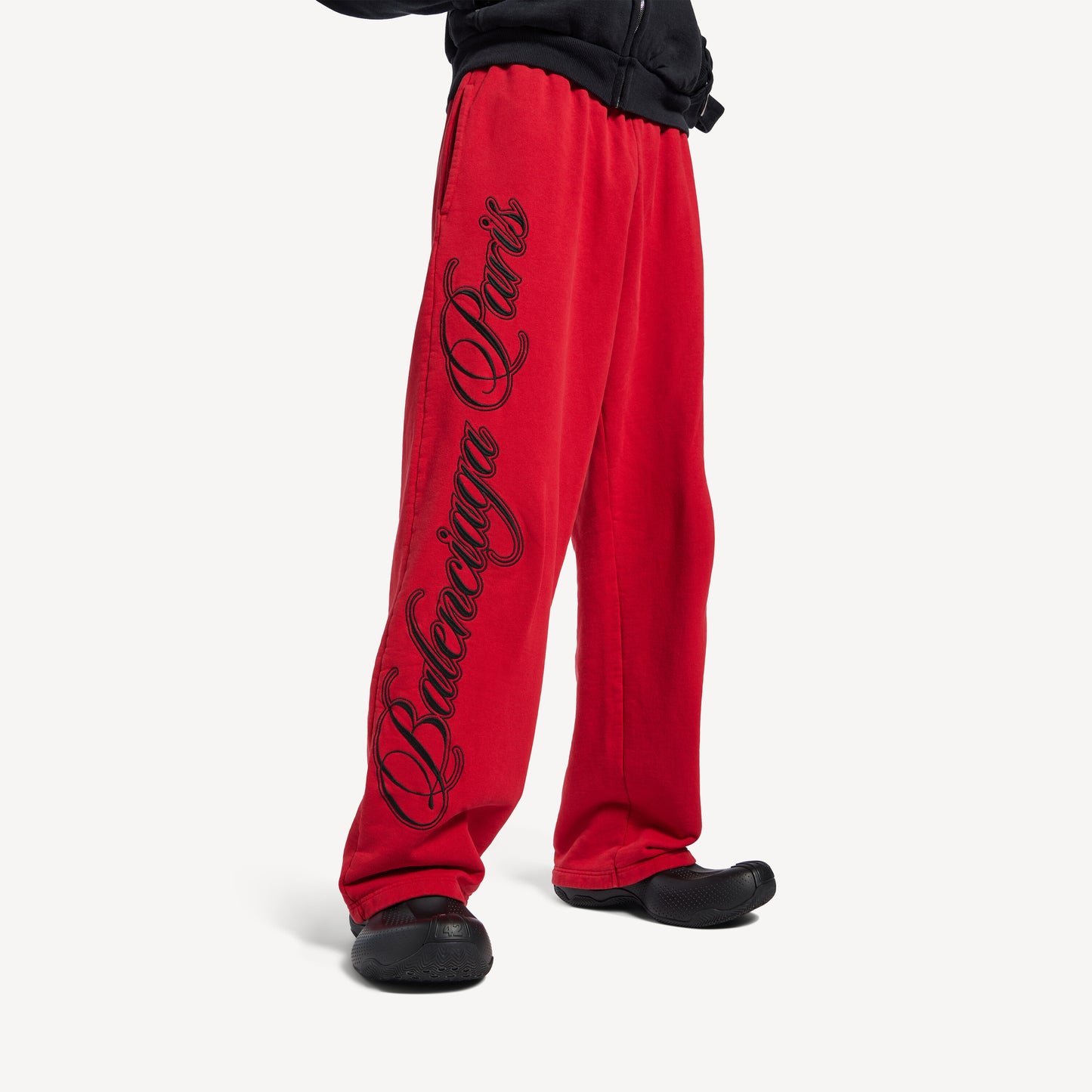 BALENCIAGA CURSIVE BAGGY PANTS
