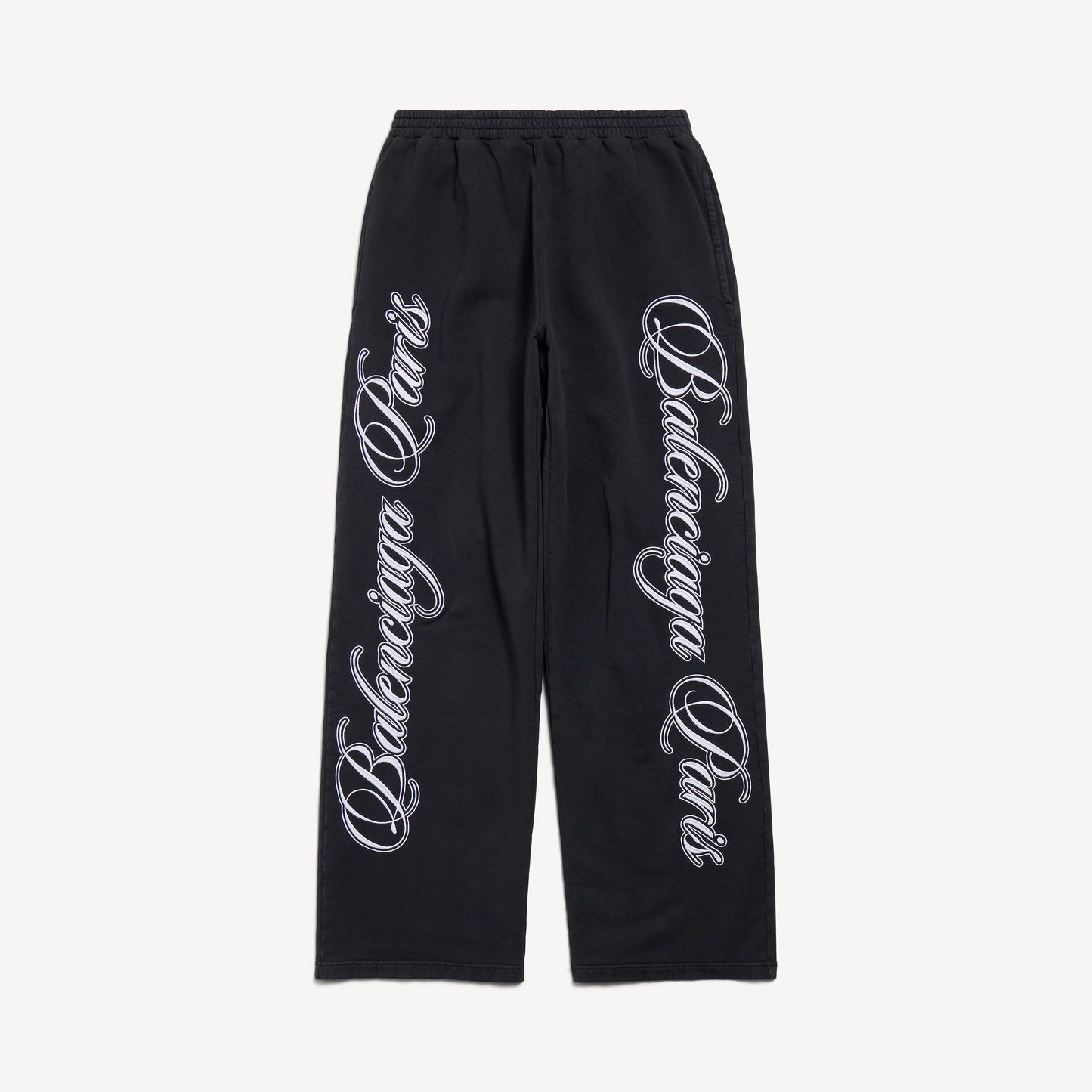 BALENCIAGA CURSIVE BAGGY PANTS