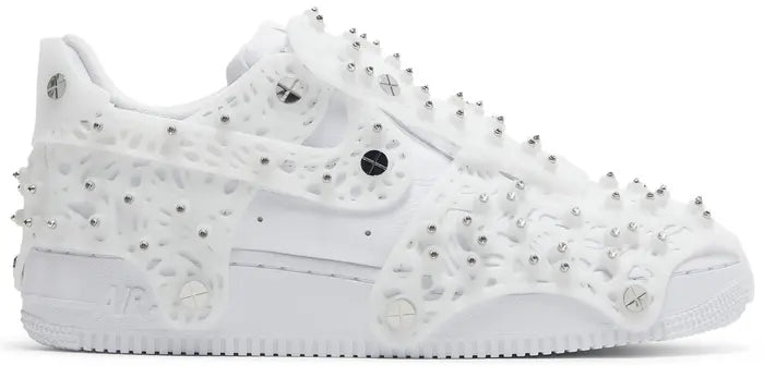 SWAROVSKI X NIKE AIR FORCE 1 LXX IN WHITE
