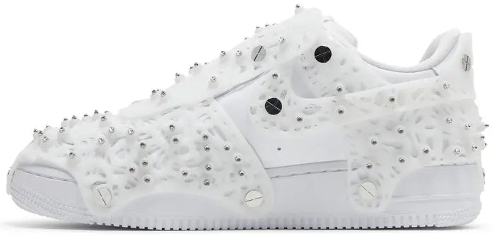 SWAROVSKI X NIKE AIR FORCE 1 LXX IN WHITE