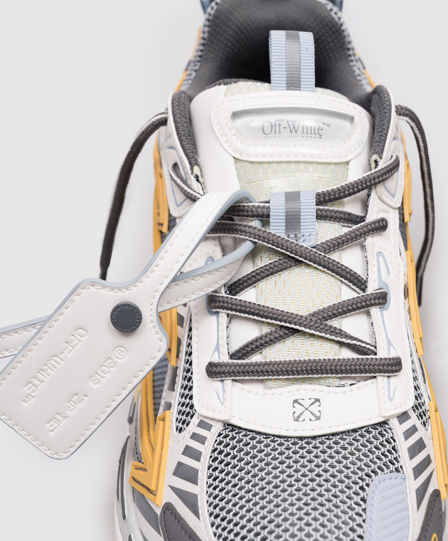 OFF-WHITE BE RIGHT BACK IN YELLOW/GREY