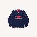 BALENCIAGA 3B FOOTBALL LONG SLEEVE V-NECK T-SHIRT