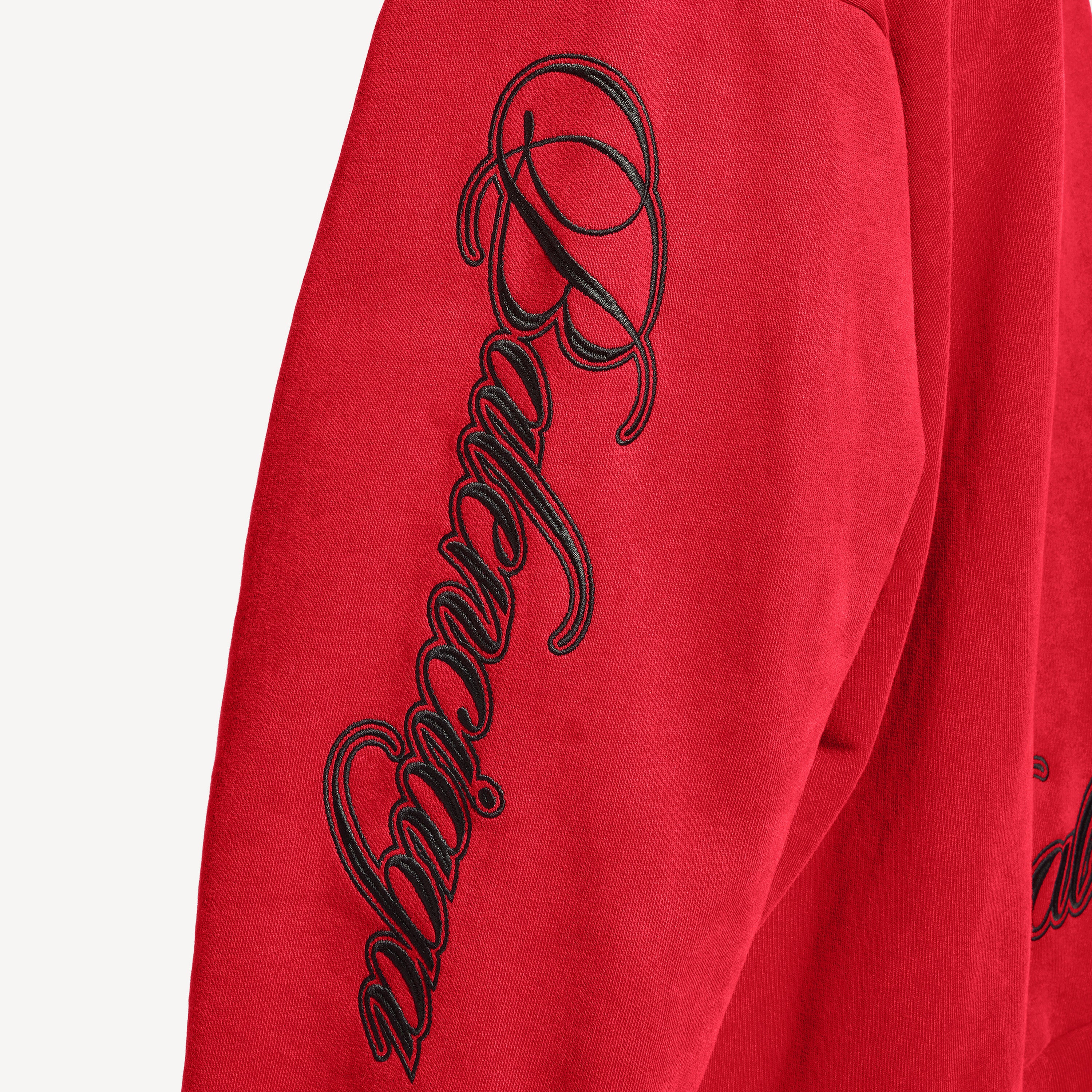 BALENCIAGA CURSIVE OVERSIZED HOODIE