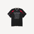 BALENCIAGA NBA COLLABORATION OVERSIZED T-SHIRT “BLACK/MULTICOLOR”