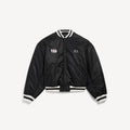 BALENCIAGA NBA COLLABORATION COACH JACKET IN BLACK