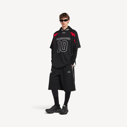 BALENCIAGA NBA COLLABORATION TRACKSUIT SHORTS “BLACK/WHITE”
