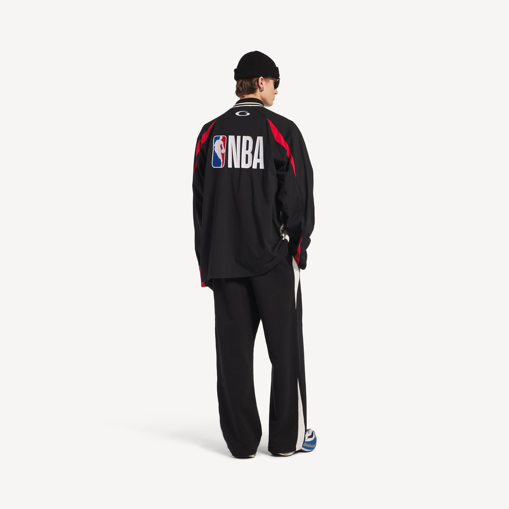 BALENCIAGA NBA COLLABORATION OVERSIZED SWEATPANTS “BLACK/WHITE”