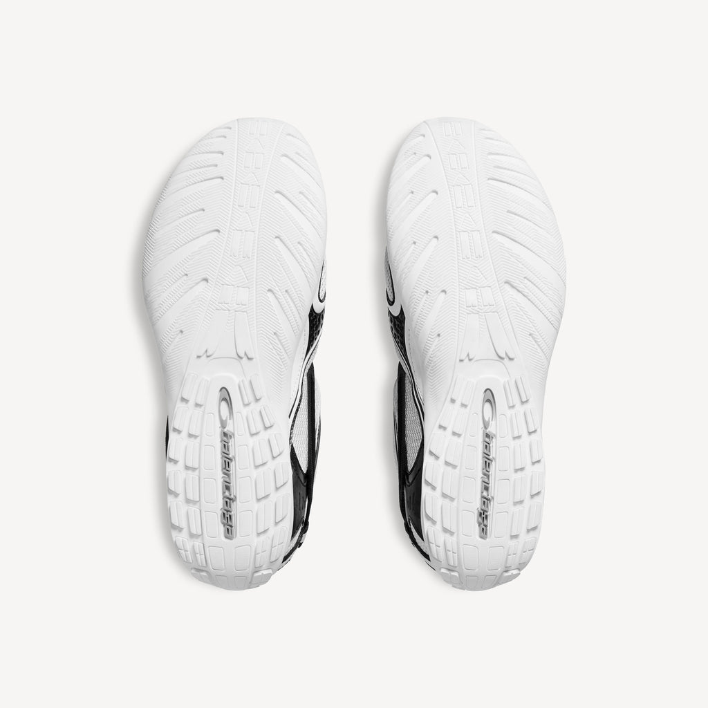 BALENCIAGA RADAR SNEAKER IN WHITE/BLACK