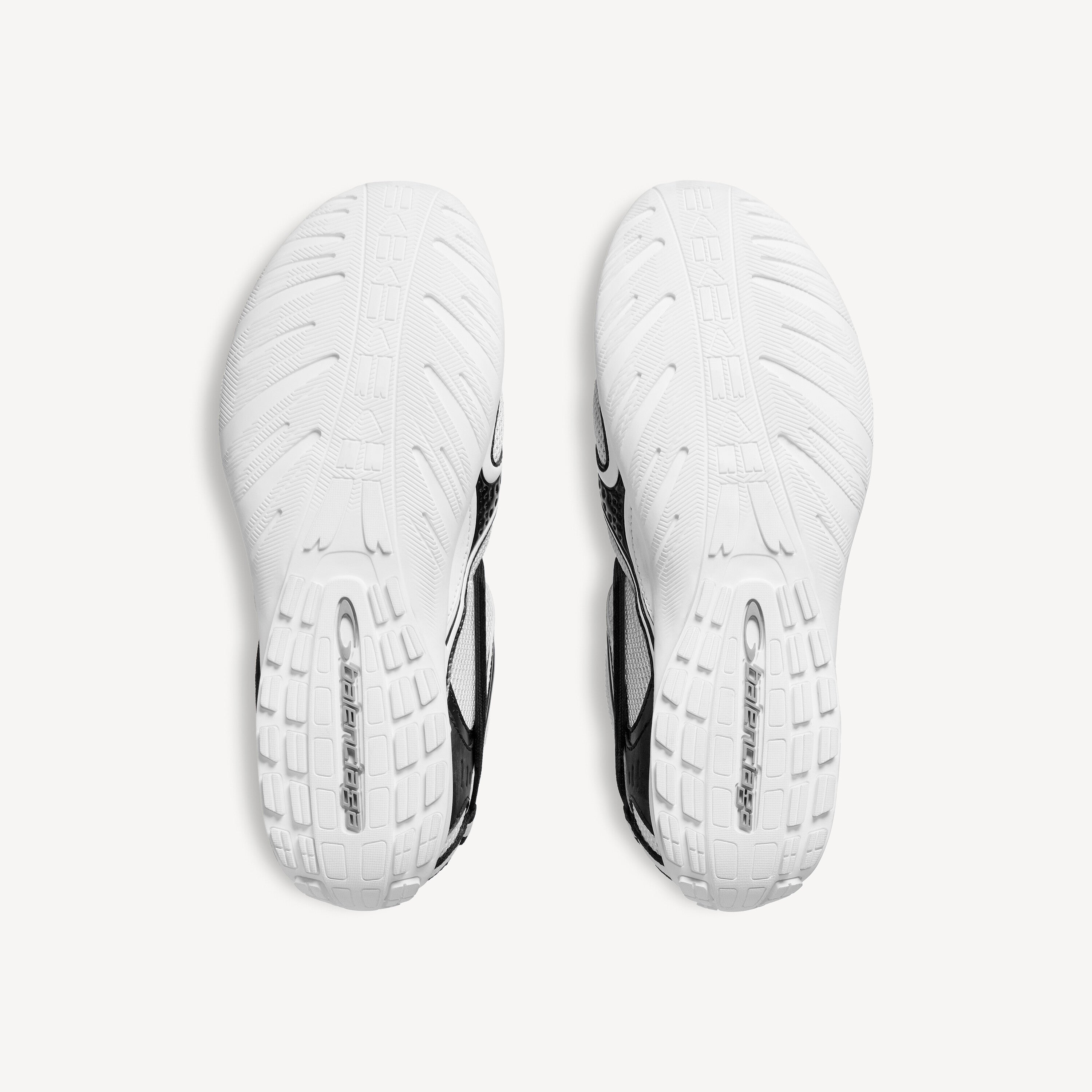BALENCIAGA RADAR SNEAKER IN WHITE/BLACK