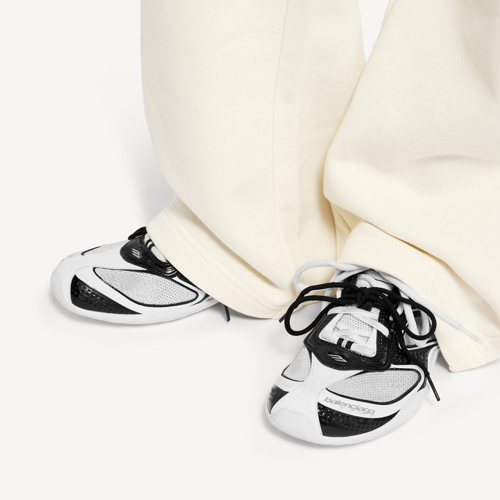BALENCIAGA RADAR SNEAKER IN WHITE/BLACK