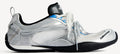 BALENCIAGA RADAR GRADIENT LINES SNEAKER IN WHITE/GREY/SILVER/BLACK/BLUE