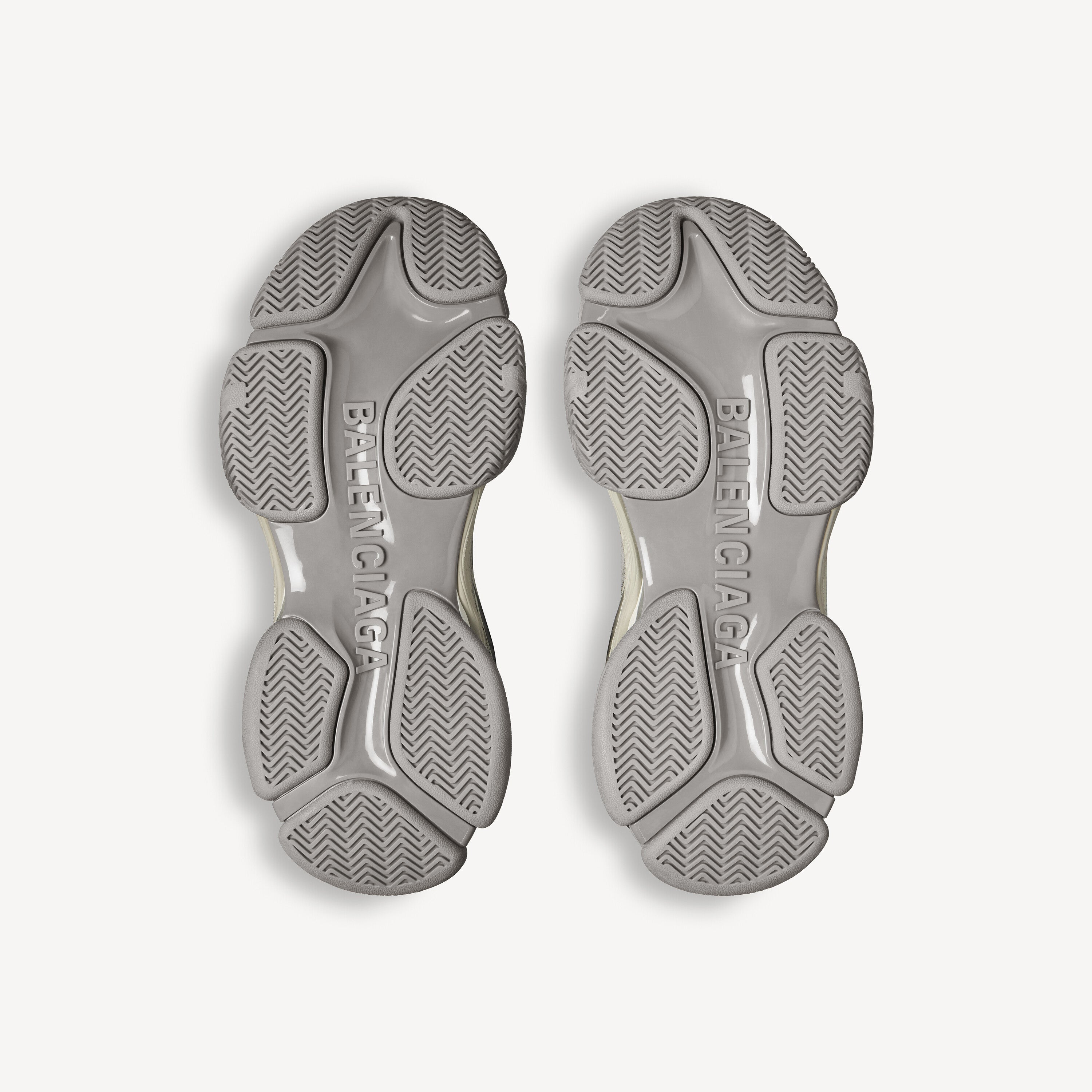 BALENCIAGA TRIPLE S.2 GRADIENT SNEAKER IN GREY