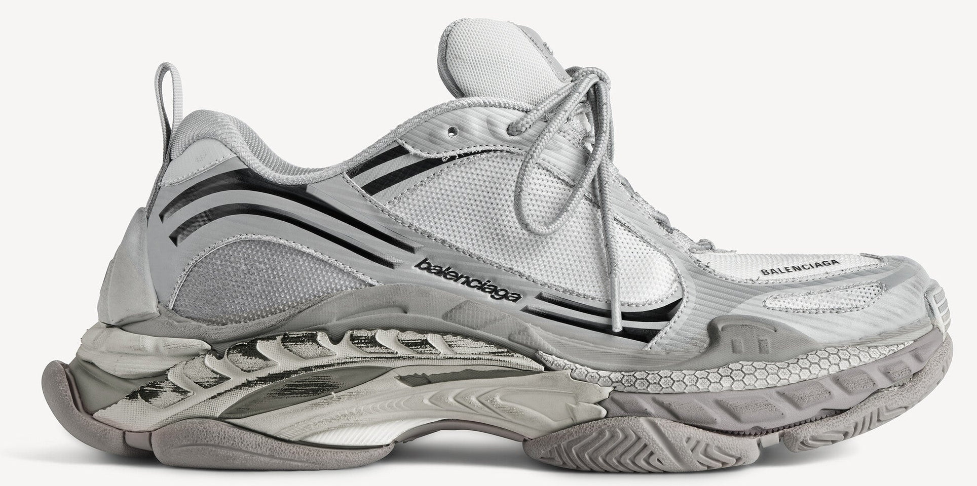 BALENCIAGA TRIPLE S.2 GRADIENT SNEAKER IN GREY