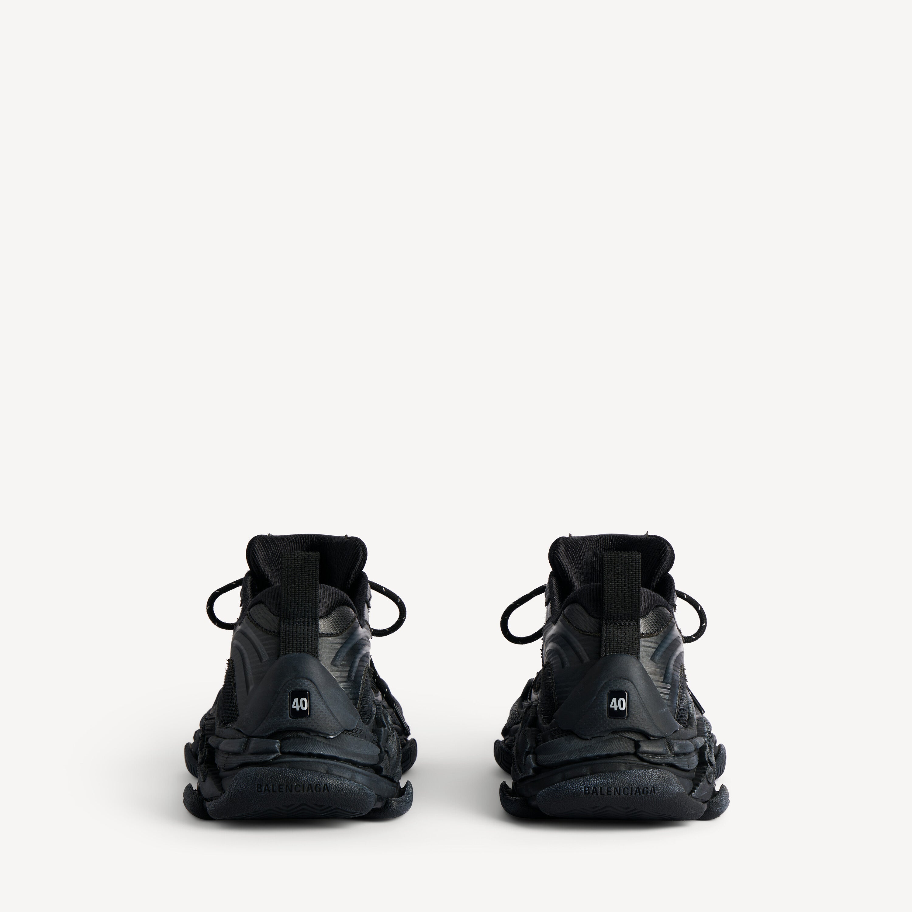 BALENCIAGA TRIPLE S.2 SNEAKER IN BLACK / DARK GREY