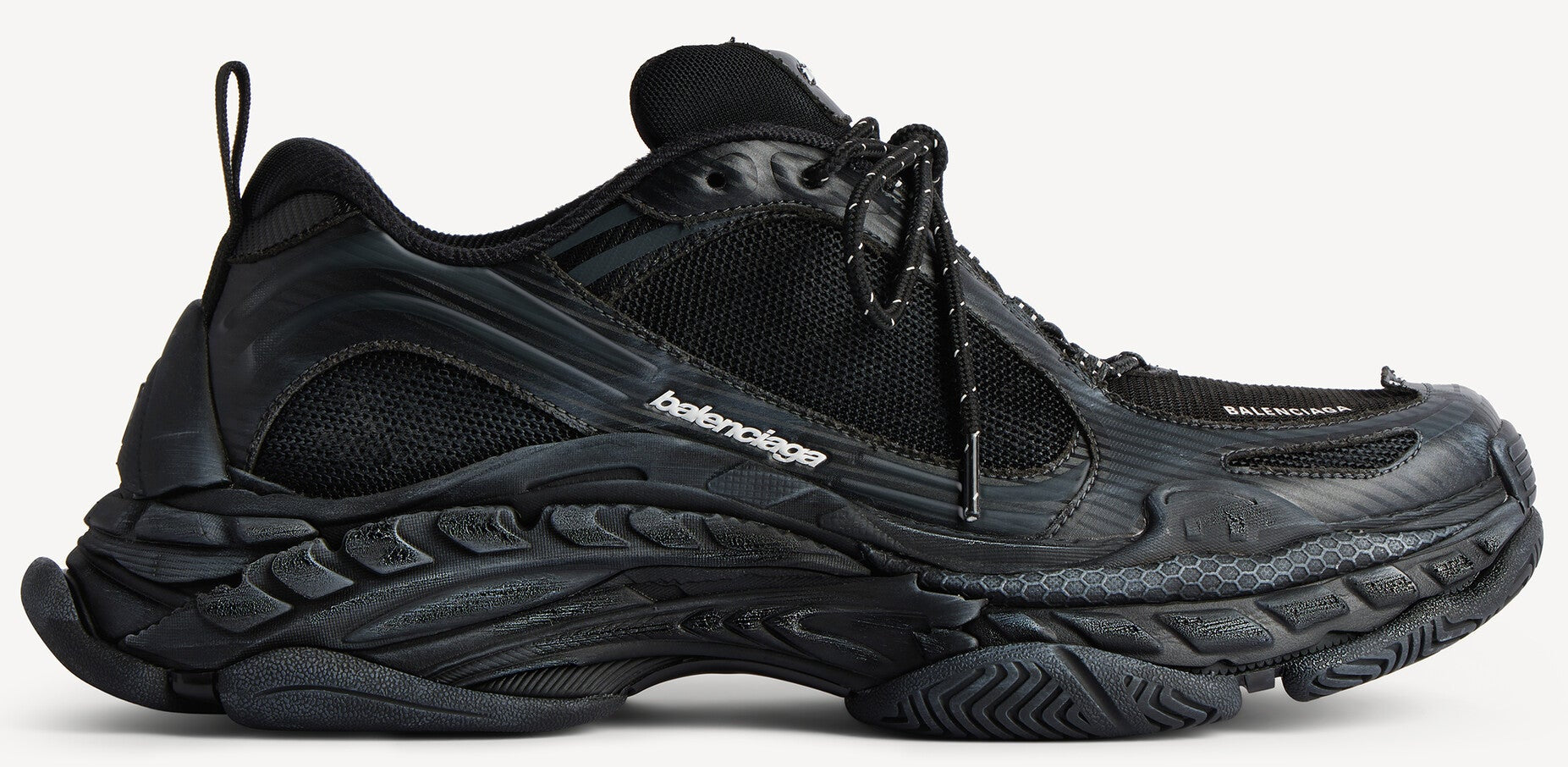 BALENCIAGA TRIPLE S.2 SNEAKER IN BLACK / DARK GREY