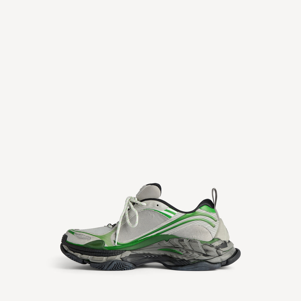 BALENCIAGA TRIPLE S.2 SNEAKER IN GREY / GREEN