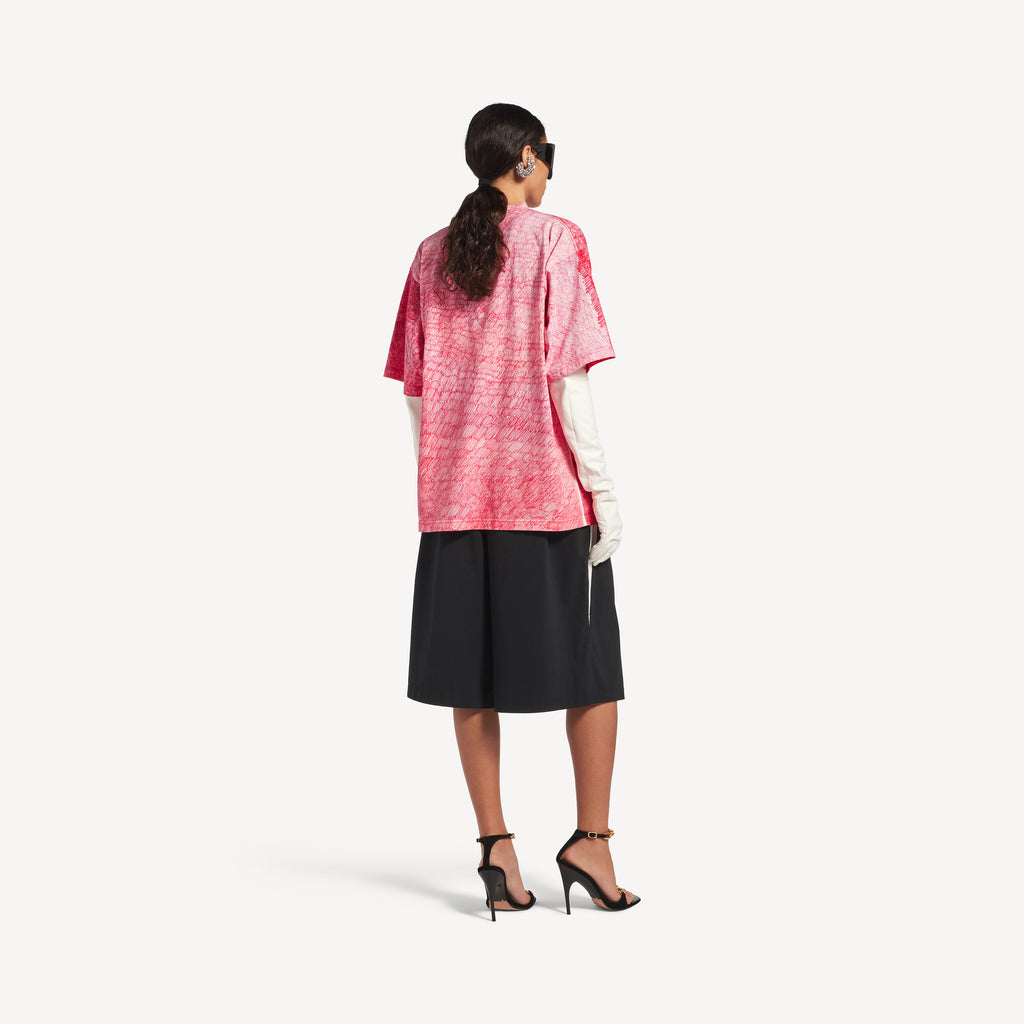 BALENCIAGA | NBA COLLABORATION OVERSIZED T-SHIRT