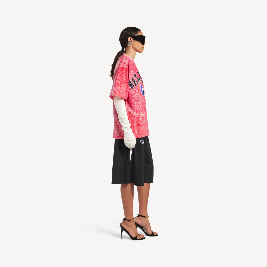 BALENCIAGA | NBA COLLABORATION OVERSIZED T-SHIRT