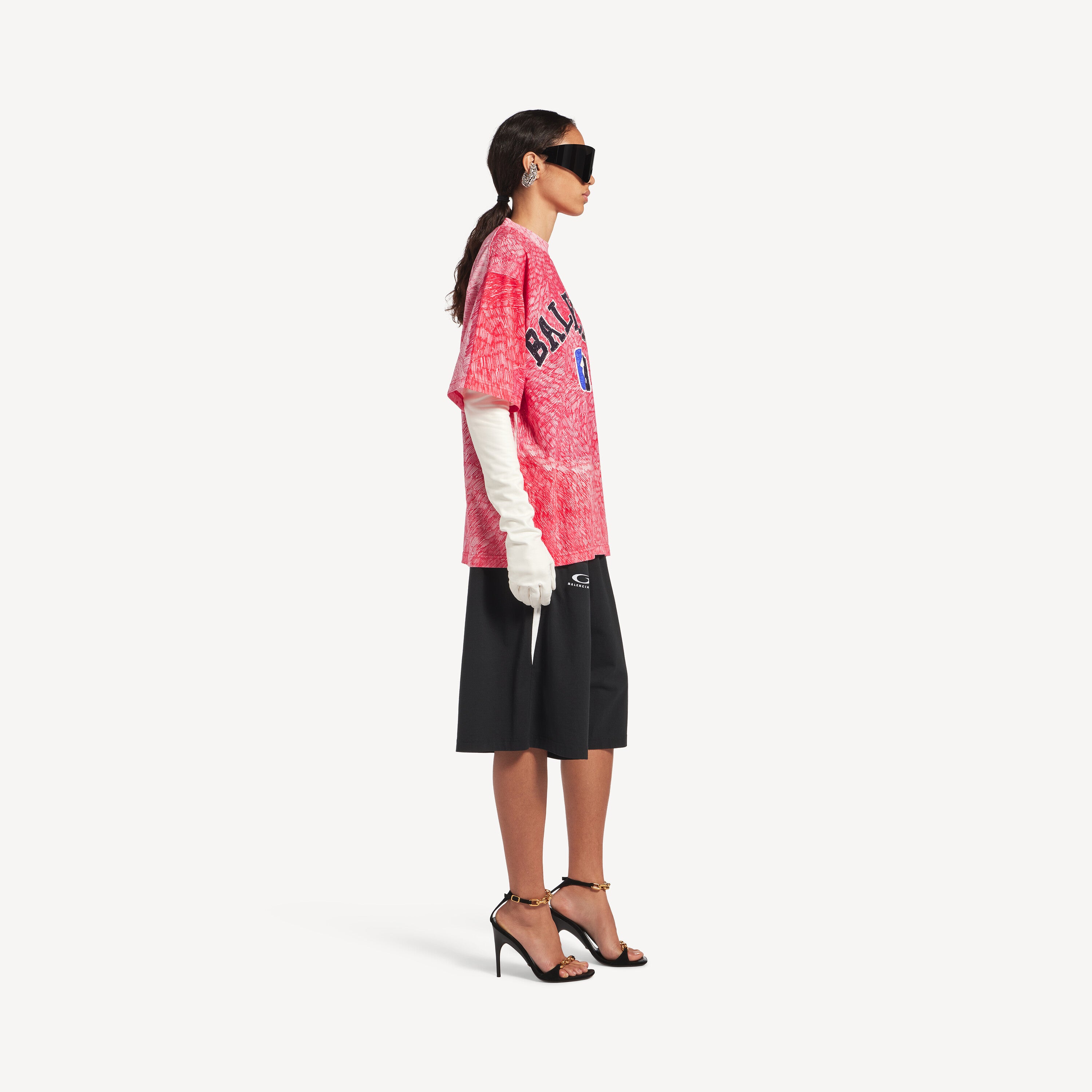 BALENCIAGA | NBA COLLABORATION OVERSIZED T-SHIRT