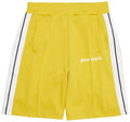 PALM ANGELS CLASSIC TRACK SHORTS 'YELLOW/WHITE'