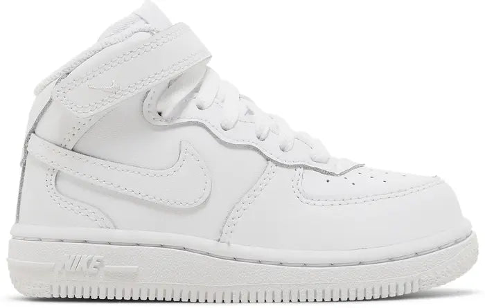 NIKE AIR FORCE 1 MID TD 'TRIPLE WHITE'