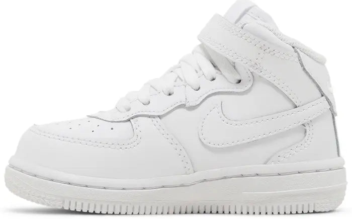 NIKE AIR FORCE 1 MID TD 'TRIPLE WHITE'