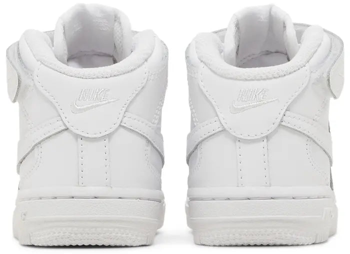 NIKE AIR FORCE 1 MID TD 'TRIPLE WHITE'