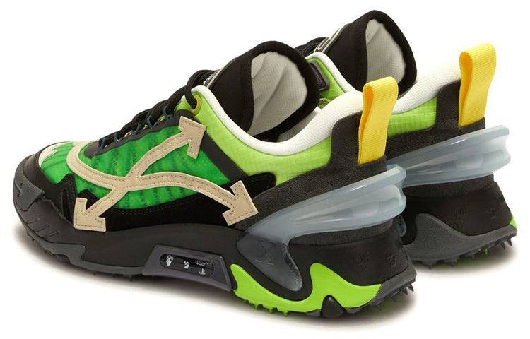 OFF-WHITE ODSY 2000 SNEAKERS IN GREEN BLACK