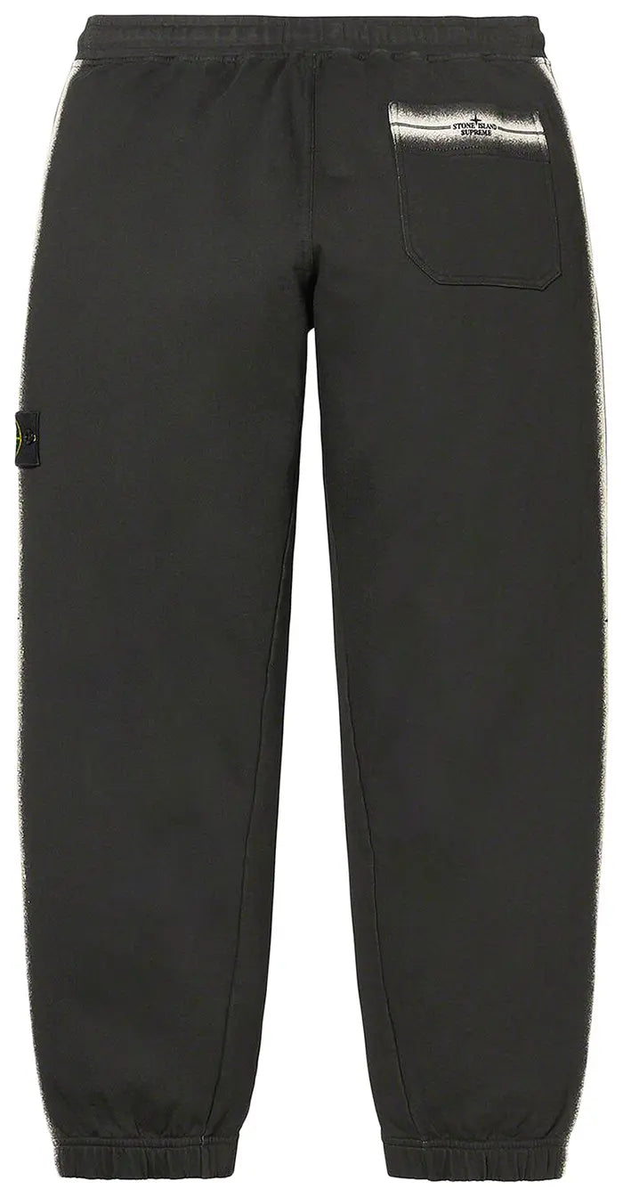 SUPREME X STONE ISLAND STRIPE SWEATPANT