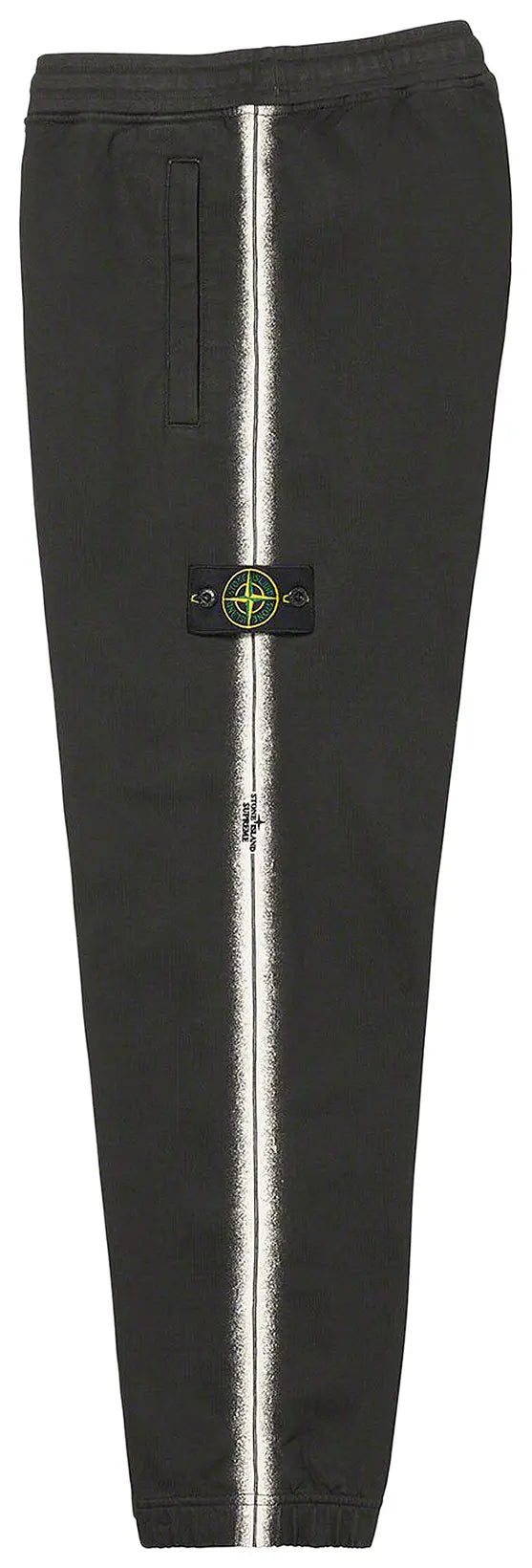 SUPREME X STONE ISLAND STRIPE SWEATPANT