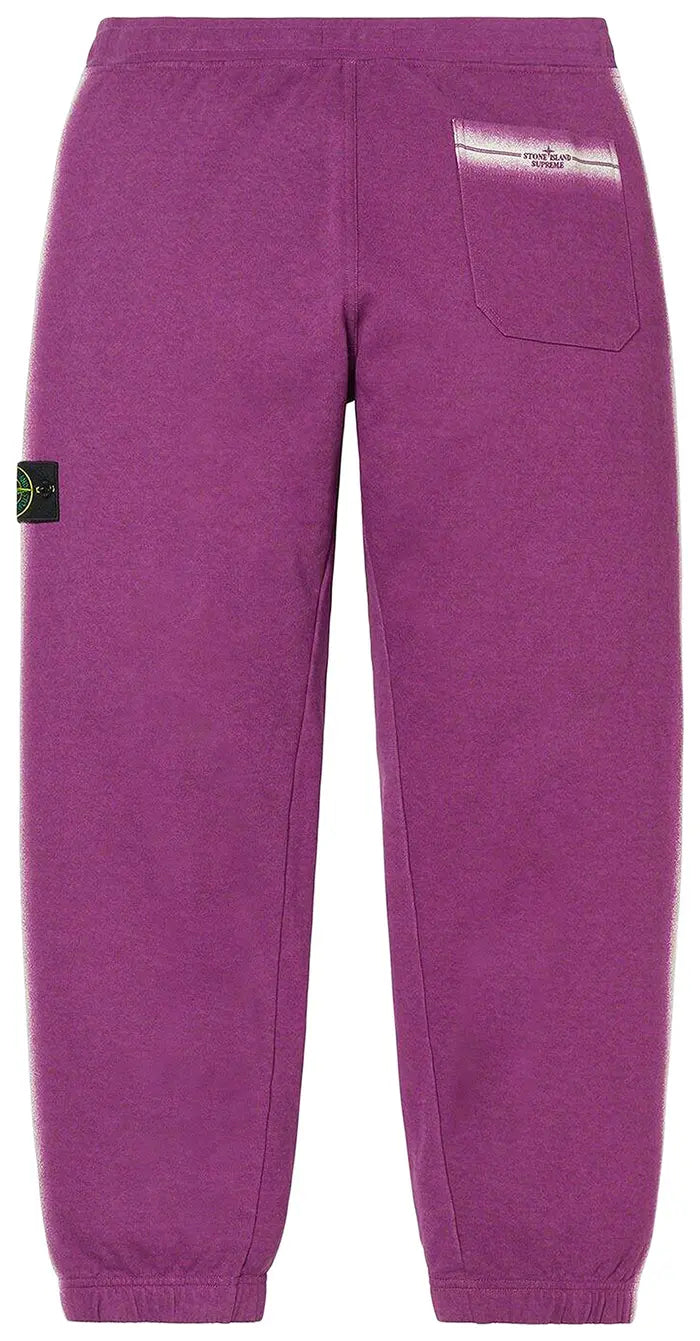 SUPREME X STONE ISLAND STRIPE SWEATPANT
