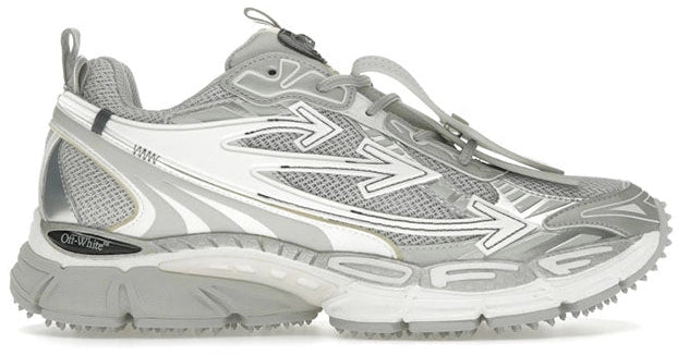 OFF-WHITE BE RIGHT BACK IN GRAY SILVER