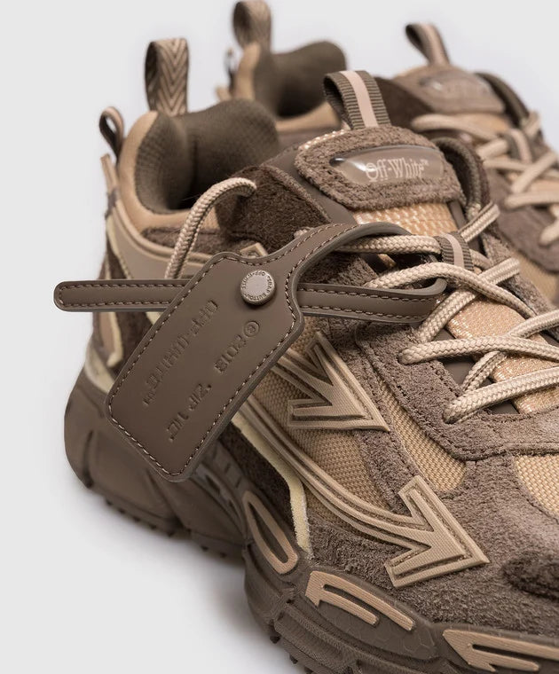 OFF-WHITE BE RIGHT BACK IN BROWN