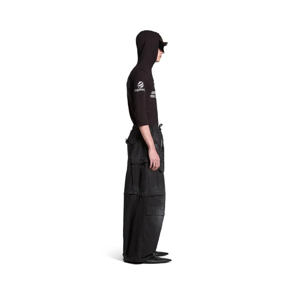 BALENCIAGA LARGE CARGO PANTS 'BLACK'