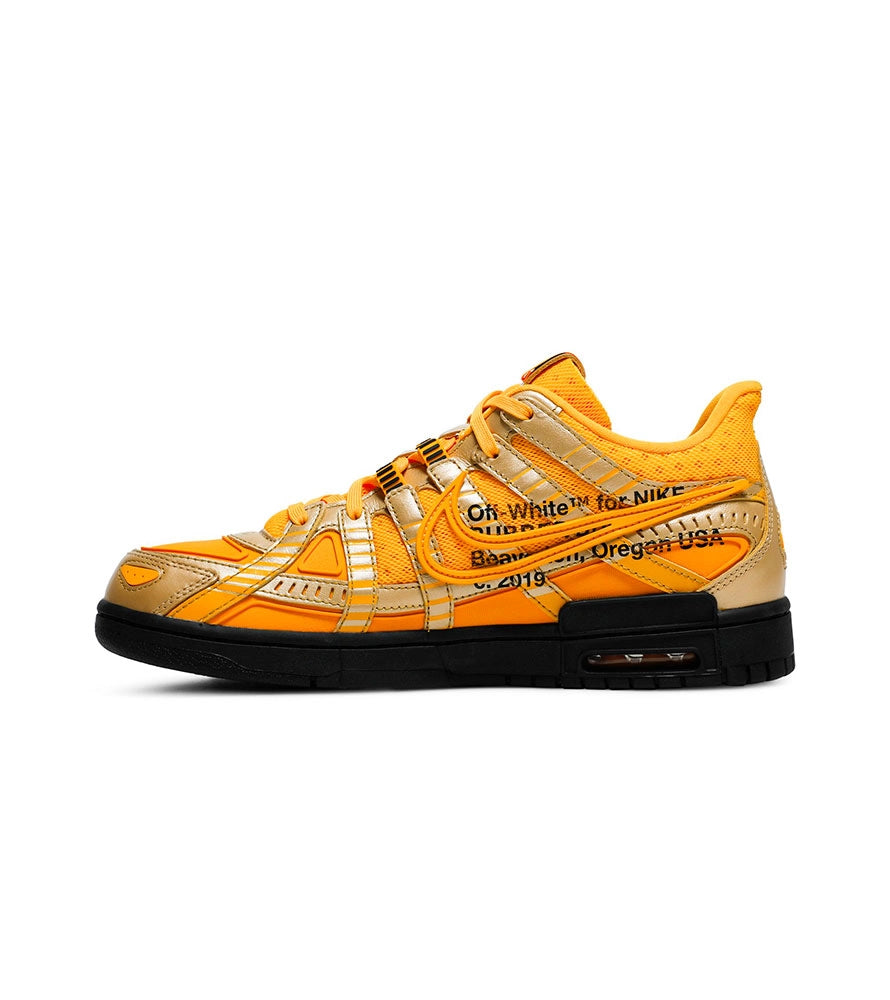 OFF-WHITE X NIKE AIR RUBBER DUNK 'UNIVERSITY GOLD'