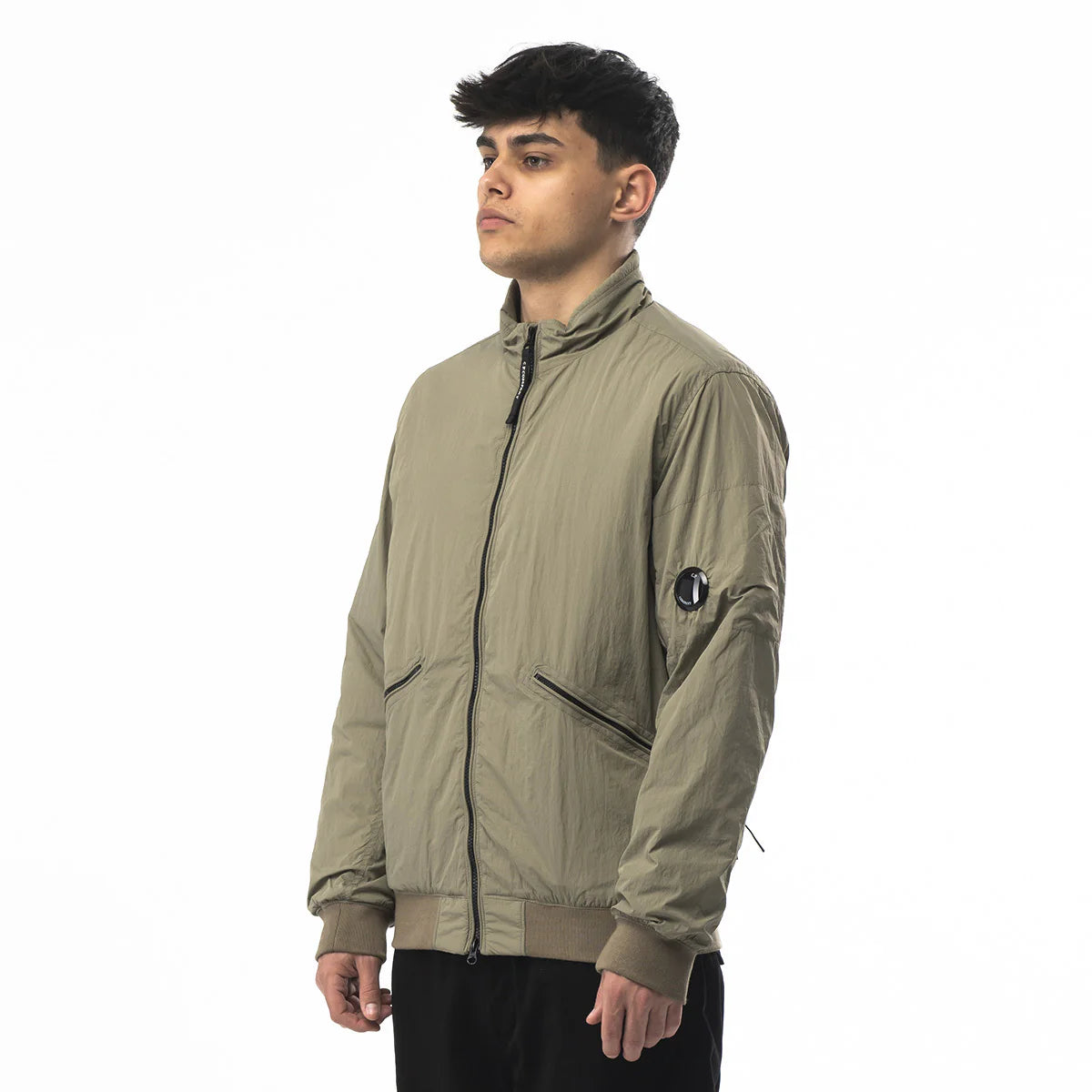 C.P. COMPANY CHROME-R JACKET IN KHAKI