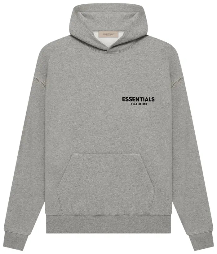 FEAR OF GOD ESSENTIALS HOODIE “DARK OATMEAL”