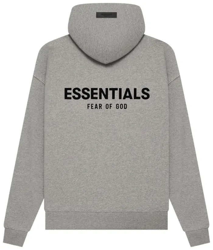 FEAR OF GOD ESSENTIALS HOODIE “DARK OATMEAL”