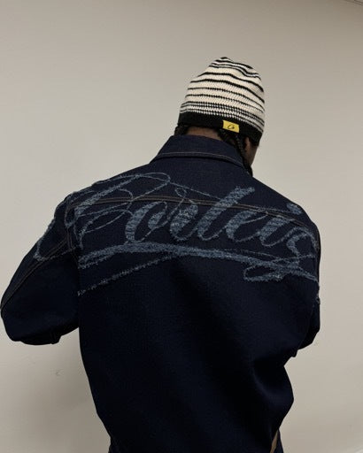 CORTEIZ TYPE II FRAYED DENIM JACKET “INDIGO”